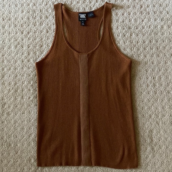 Worth copper brown tank top - Picture 1 of 5